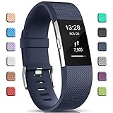 correa fitbit inspire hr ✅ Compatible Perfectamente con Fitbit Charge 2: Esta correa de reemplazo ajustable está diseñada para el reloj inteligente Charge 2. El diseño de brazalete de pulsera con cierres metálicos en ambos extremos, que se traba sobre el charge 2 de forma precisa y segura. Simple de instalar y quitar, NO se requiere herramienta