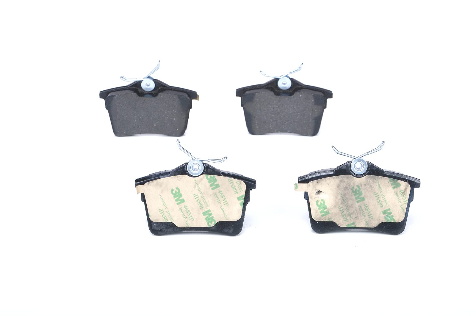 Bosch BP1242 - Pastiglie Freni Auto, Trasero - Calidad Bosch - Reducción de Ruido y Polvo - Certificación ECE-R90 - Sin Cobre - 1 Juego de 4 Pastillas