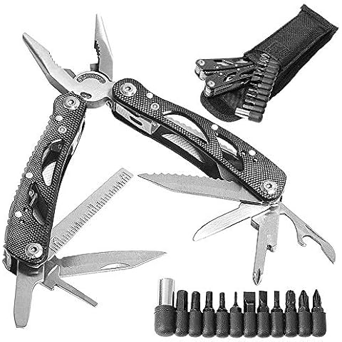 24-in-1 Multitool Folding Portable Pliers with Screwdriver Kits ,Multifunctional Adjustable Outdoor Survival Tool with Folding Pocket Size for Camping, Survival, Hiking, Fishing, Hunting Cover