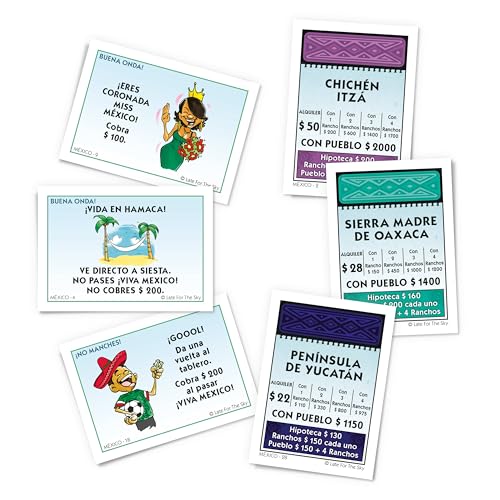 Mexico-Opoly Juego de Mesa en Español miniatura 3