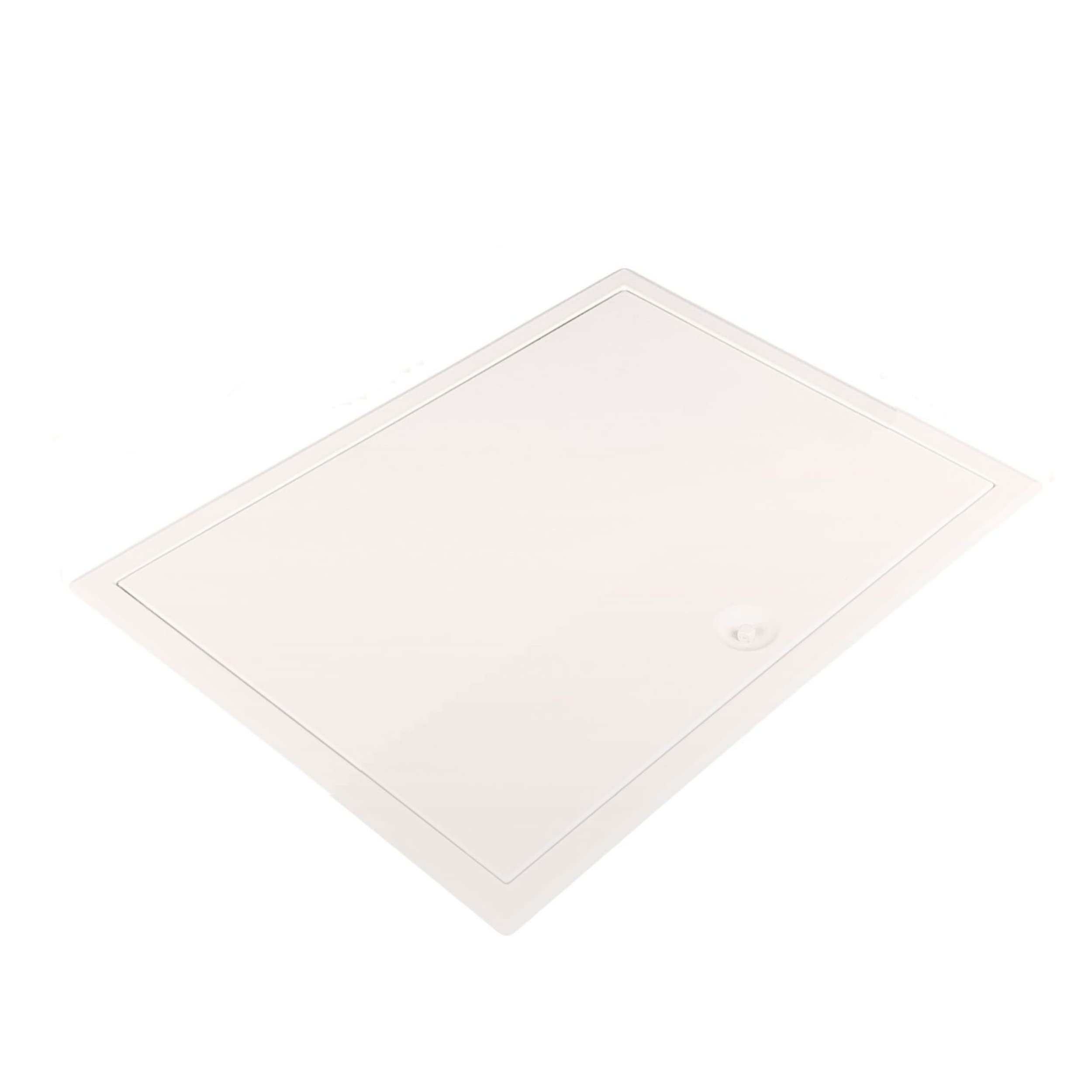 Revisionsklappe Revisionstür Weiß Softline "The White Edition" mit Vierkantverschluss 400x500mm