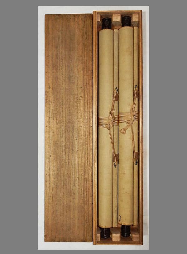 Amazon.co.jp: 真作酒井抱一□紅葉鳩/桜花雉図二幅□江戸時代の