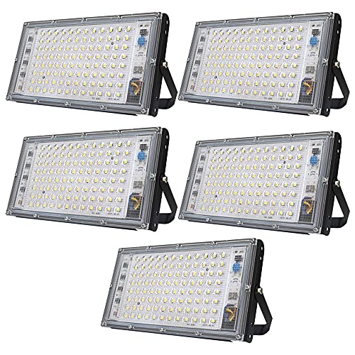 Image of MLD 70W LED Flood Light Brick Landscap Led lights IP66 For Indoor Outdoor Led Lights | White | 70 Watt | Pack Of 5
