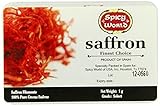 Spicy World Spanish Saffron Filaments, 1-Gram Acrylic Box (Pack of 3)