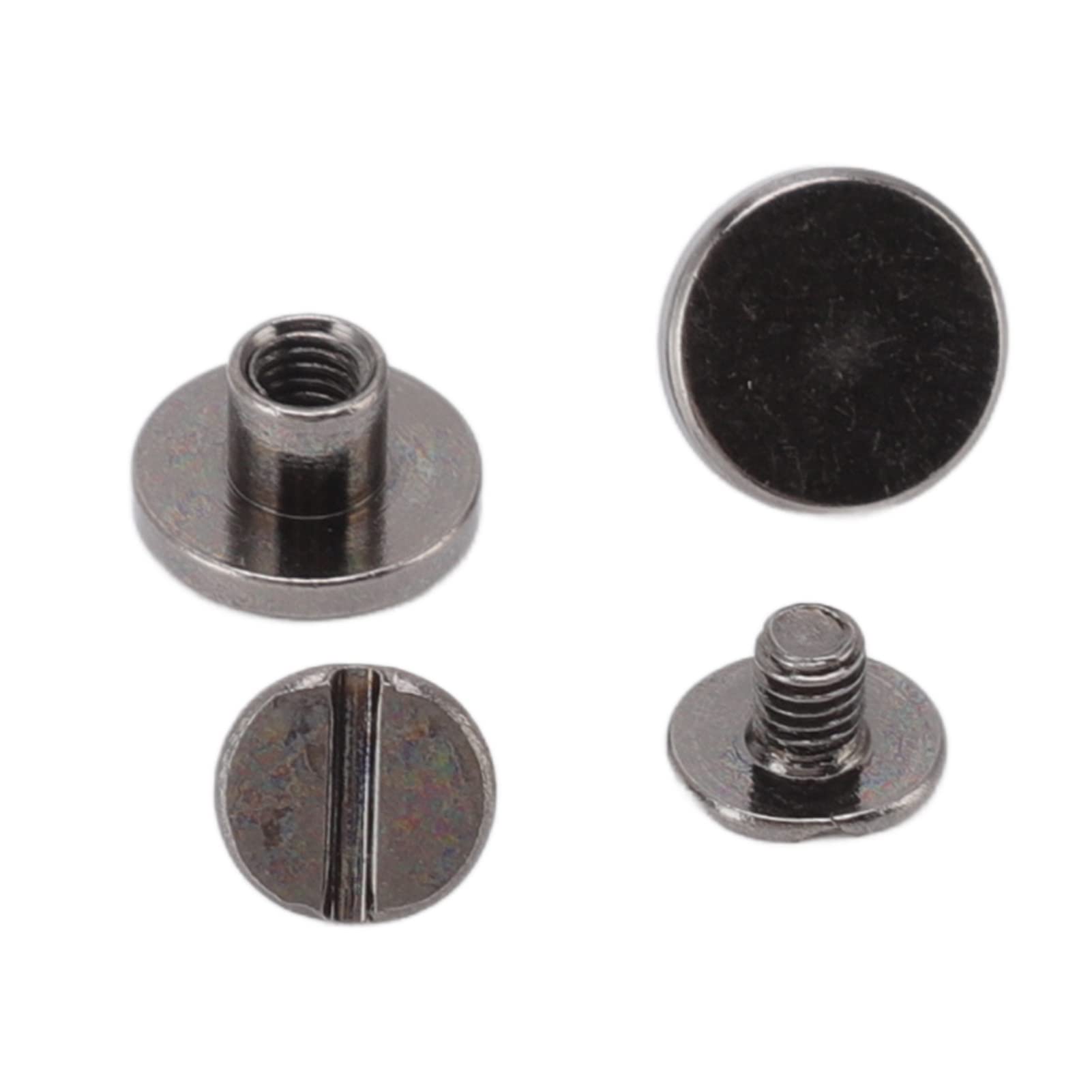 200 Rivetti A Vite Per Libri E Cinture - Chicago Screws GooBetter - M4 M5 Ottone