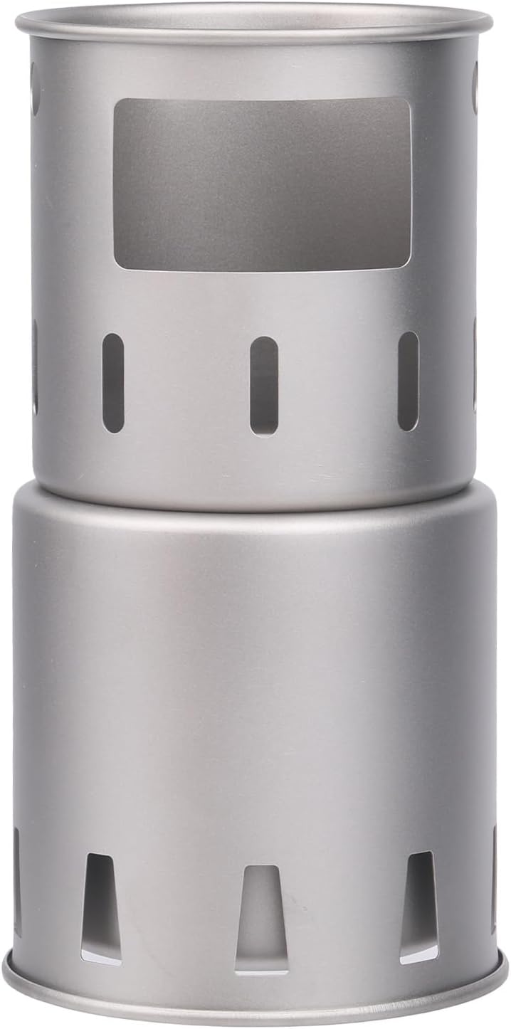 Fornello Da Campeggio A Legna Pieghevole Lixada - Portatile Per Escursionismo E Picnic