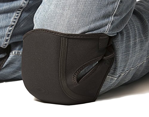 Wanty Knee Pads Gardening - Garden Knee Pads - Knee Protectors, New Neoprene Soft Ultra Comfort Knee Pads Knee Caps Knee Protector For Home Gardener Water-Resistant Construction (Black) #TOP6