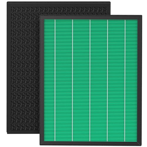Image of 2Pack 300 /300S Replacement Filter for Coway Airmega Max2 Air Purifier 300 /300S, True HEPA Filter & Activated Carbon 2-in-1 Filter, # AP-1515-FP