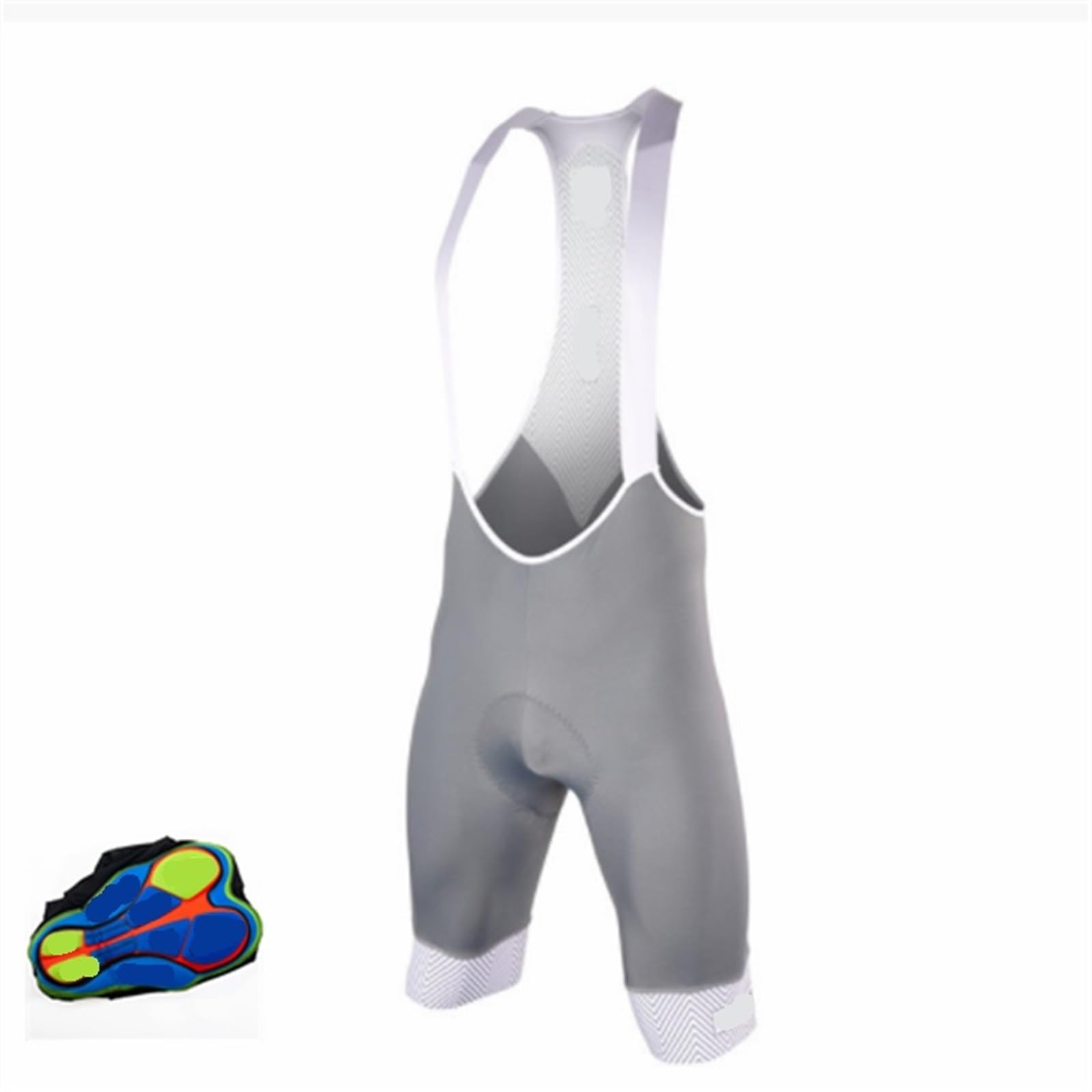Culote Ciclismo Pantalones Cortos con Tirantes for Ciclismo for Hombre, Ropa Interior Deportiva, Transpirables, con Relleno de Gel, for Verano