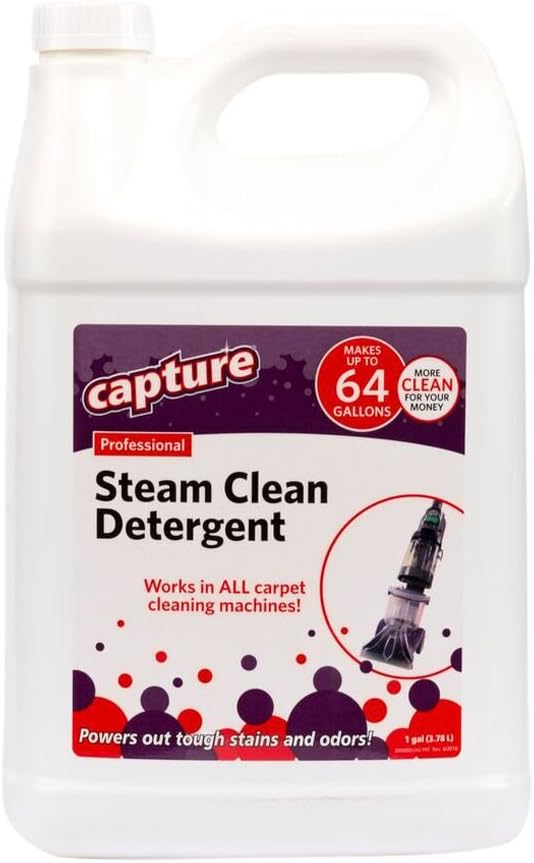 Capture Professional Steam Clean Detergent for All Machines