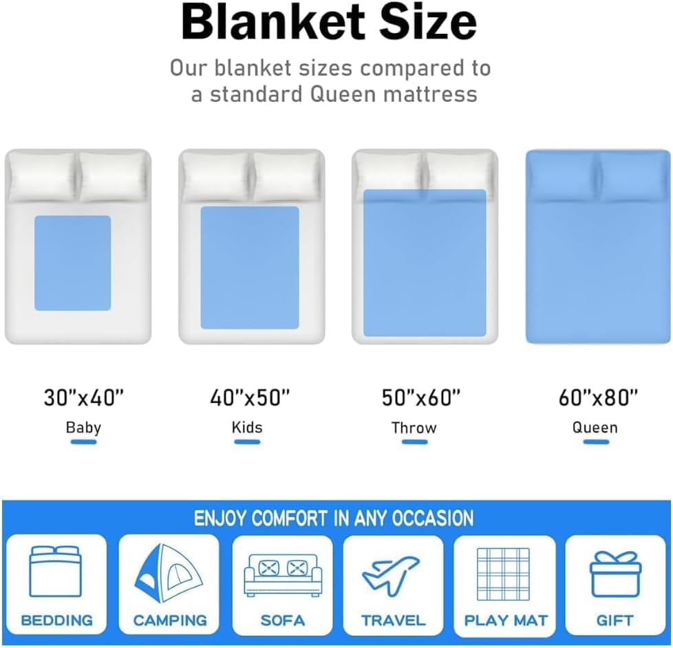 Custom Football Field Blanket with Name – Personalized Sports Throw for Boys & Kids, Great for Birthday Gifts, Game Day & Football Fans - Image 7