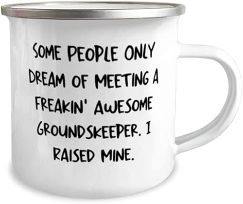 Miniatura 2 de Unique Groundskeeper Gifts, Some People Only Dream of Meeting a Freakin', Love 12oz Camper Mug For Friends From Coworkers, Birthday present, Gift