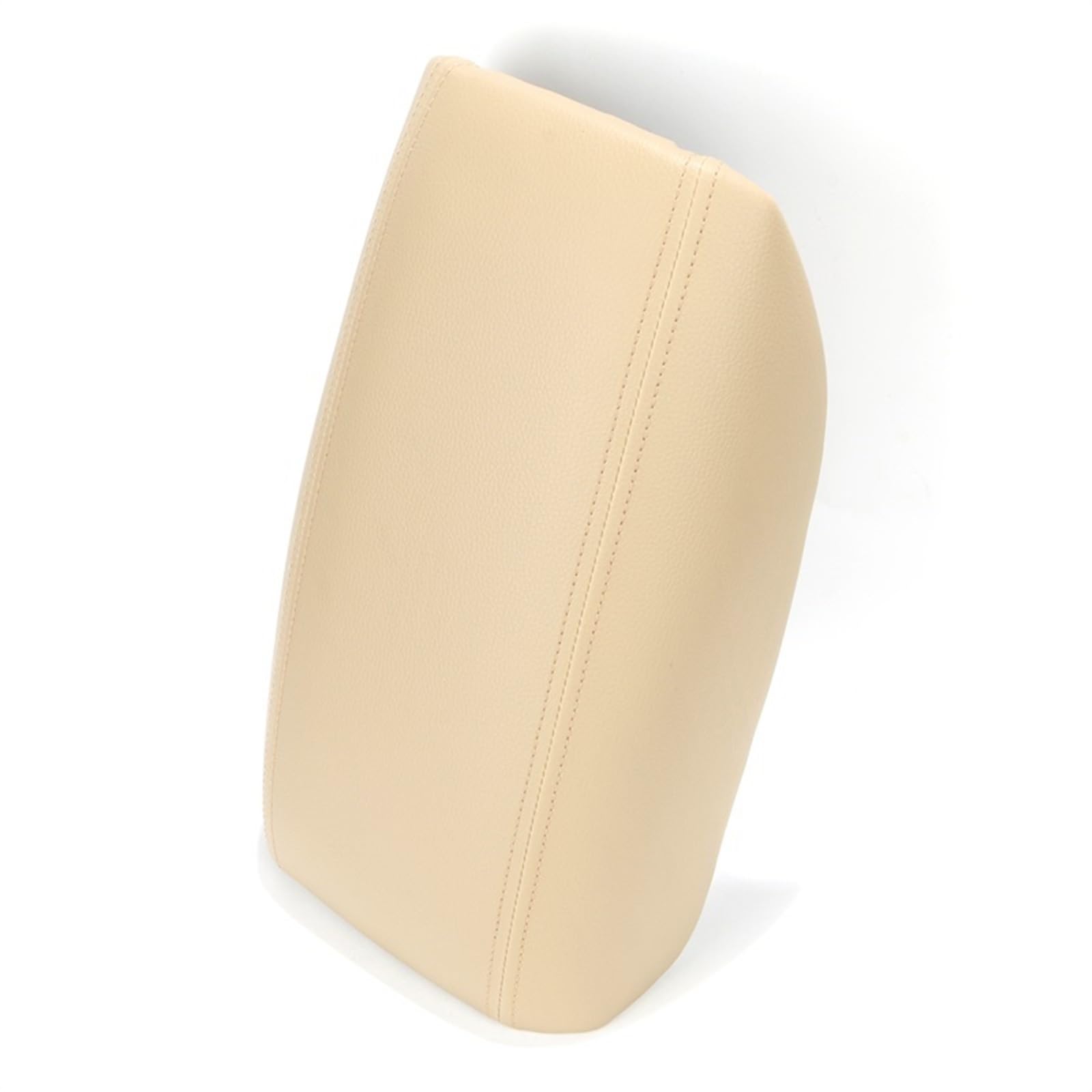 Mittelkonsolen-Organizer für Autos Für Volvo S80 1999-2006 ABS Auto Armlehne Abdeckung Leder Center Konsole Deckel(Beige)