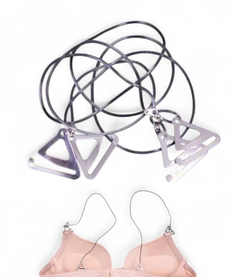 3 Pair Silicone Invisible Bra Straps – Adjustable Clear Replacement Shoulder Straps for Women – Soft, Anti-Slip & Comfortable for Daily and Off-Shoulder Wear-image-39
