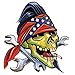 Skull Mechanic Decal 5" in The United States
