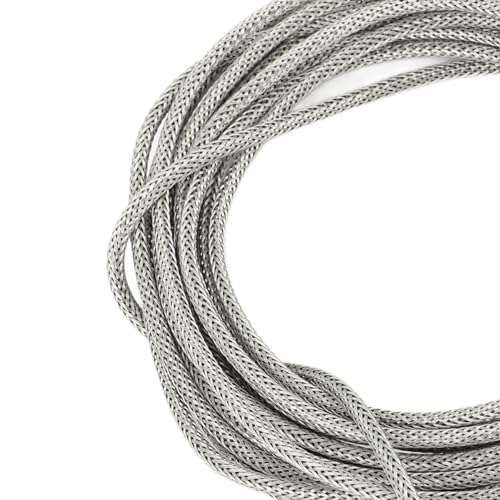Kabel Gitarowy Jednożyłowy, Ekranowany Przewód Gitarowy o Długości 22 AWG, do Redukcji Szumów Izolacji