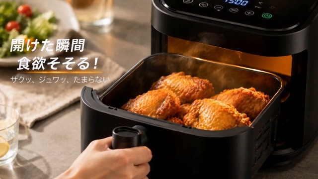 NonOil Fryer ノンオイルフライヤー Amazon.co.jp: ノンフライヤー 3L エアーフライヤー air fryer