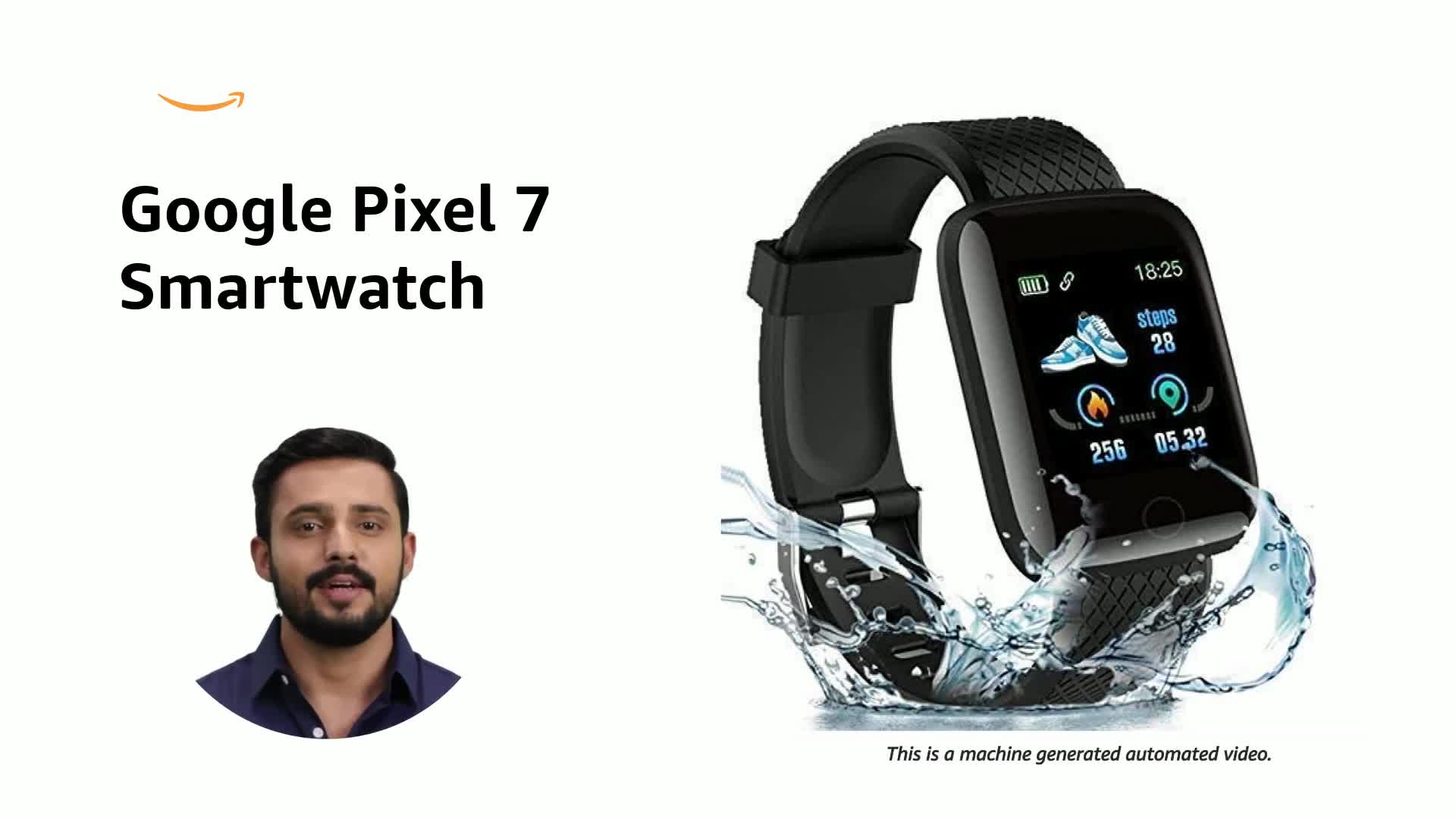 Smart Fitness Watch For Google Pixel 7 Original Sports Touchscreen