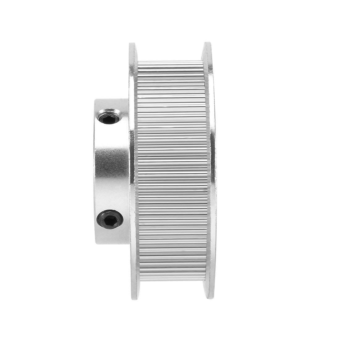 2 GT2-Zahnriemenräder Aus Aluminium – 60 Zähne, 8 Mm Bohrung, Für 6 Mm Riemenbreite, Für 3D-Drucker & CNC