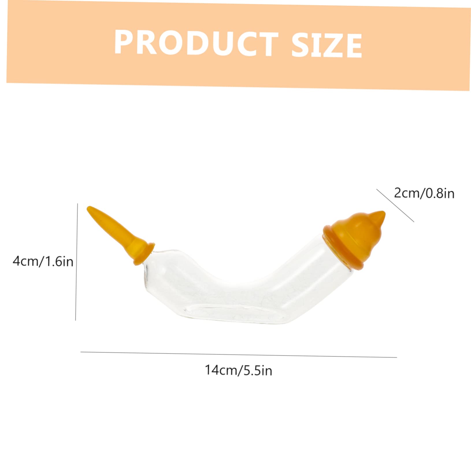 POPETPOP 4 Set per Animali Domestici Neonati Tettarelle Multifunzione per Gatti Sicure per Gatti Alimentatore per Gatti