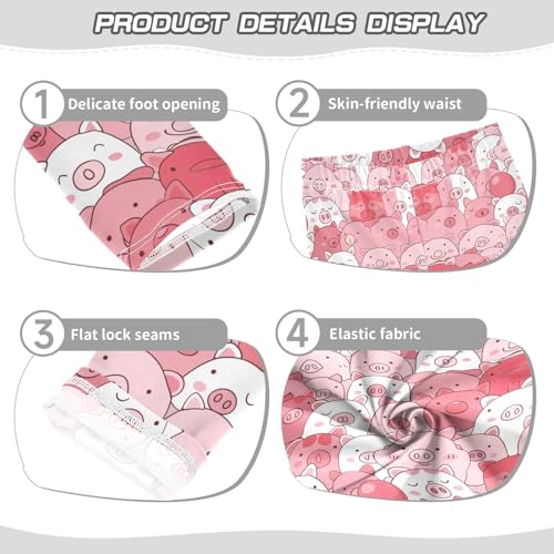 Girls' Leggings Rainbow Flame Dragon Kids Yoga Tights Pants 1 Pack 208561493