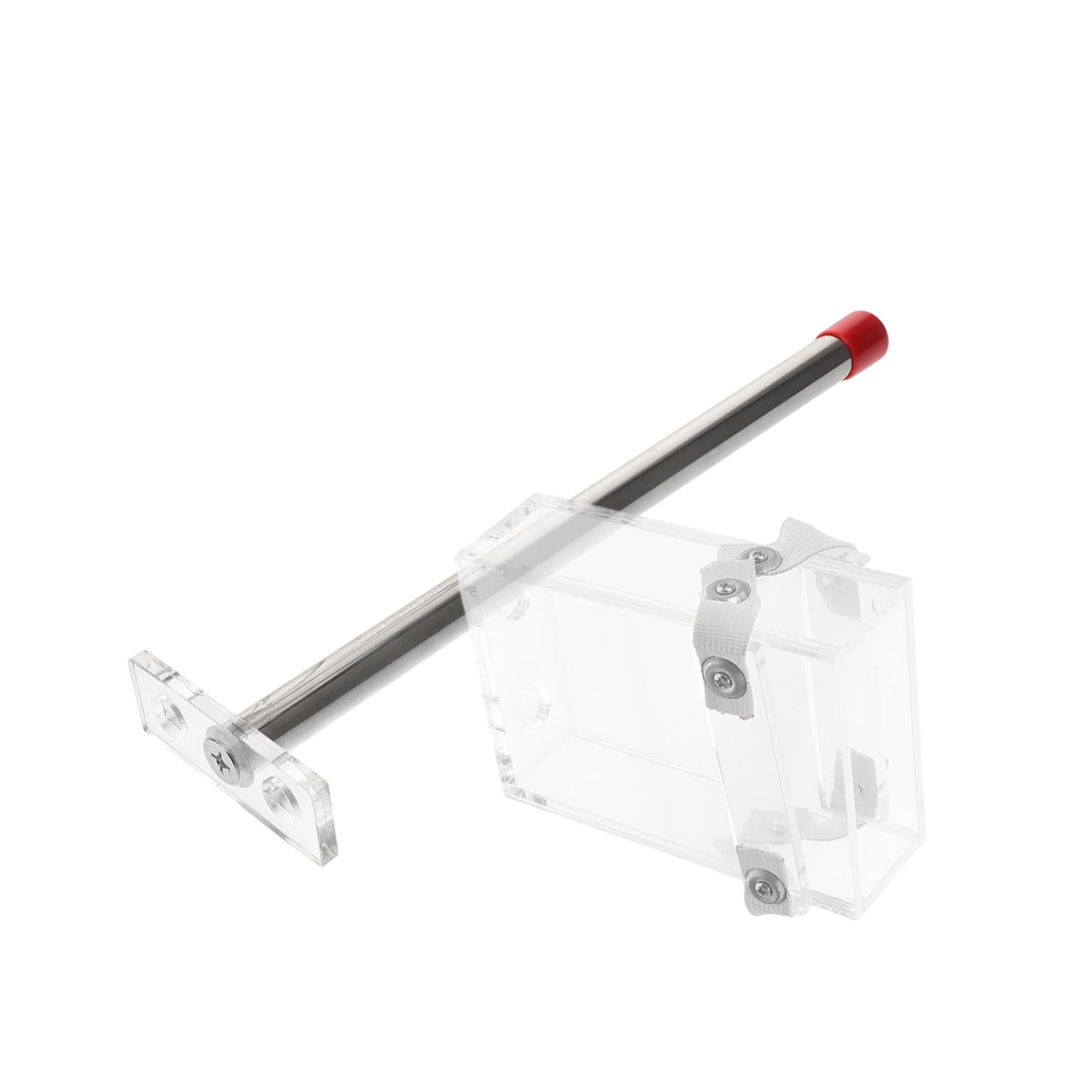 LIFKOME Transparente Reisbeutel Verpackungsform aus Pp 250g Wiederverwendbar mit Halter für Reisziegel Verpackung in Haushalten
