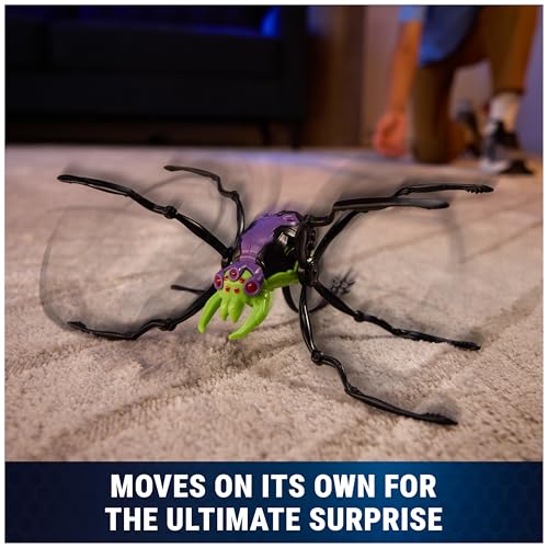 Image of HEX Bots Skitter Bot Spider, Robotic Kids Toys with Insect-Like Movement for Indoor /Outdoor Play, Robot Toys for Boys & Girls Ages 4 & Up, Green