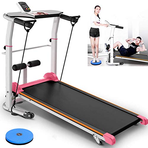 Caminadora Mecánica Plegable para Fitness en Casa