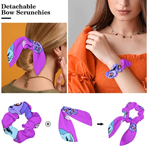 Chouchous en satin pour queue de cheval : élastiques doux qui ne tirent pas