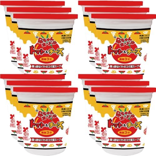 （13:00時点） 徳島製粉 金ちゃんヌードル トマト＆チーズ76g×12個