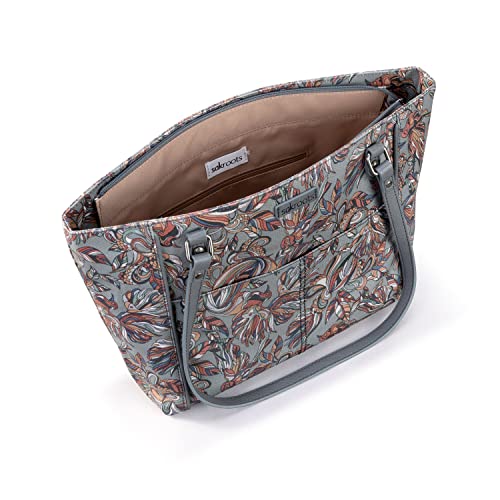 Sakroots Metro Tote Bag, Grey Treehouse #TOP2