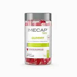 Imecap Face Gummy 30 Gomas - Colágeno Hidrolisado Verisol® em Gomas Sabor Frutas Vermelhas