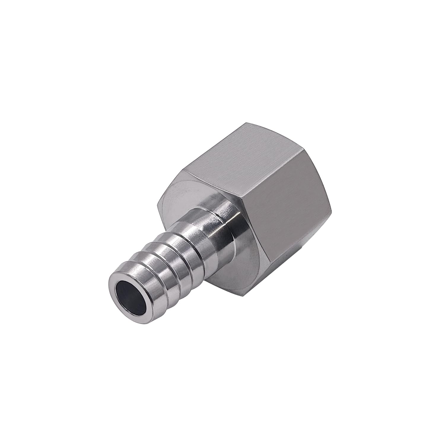 Beduan Raccordo In Acciaio Inox 304 Da 3/8" A 1/8" NPT Per Tubo - Confezione Da 2, Per Acqua, Aria, Carburante
