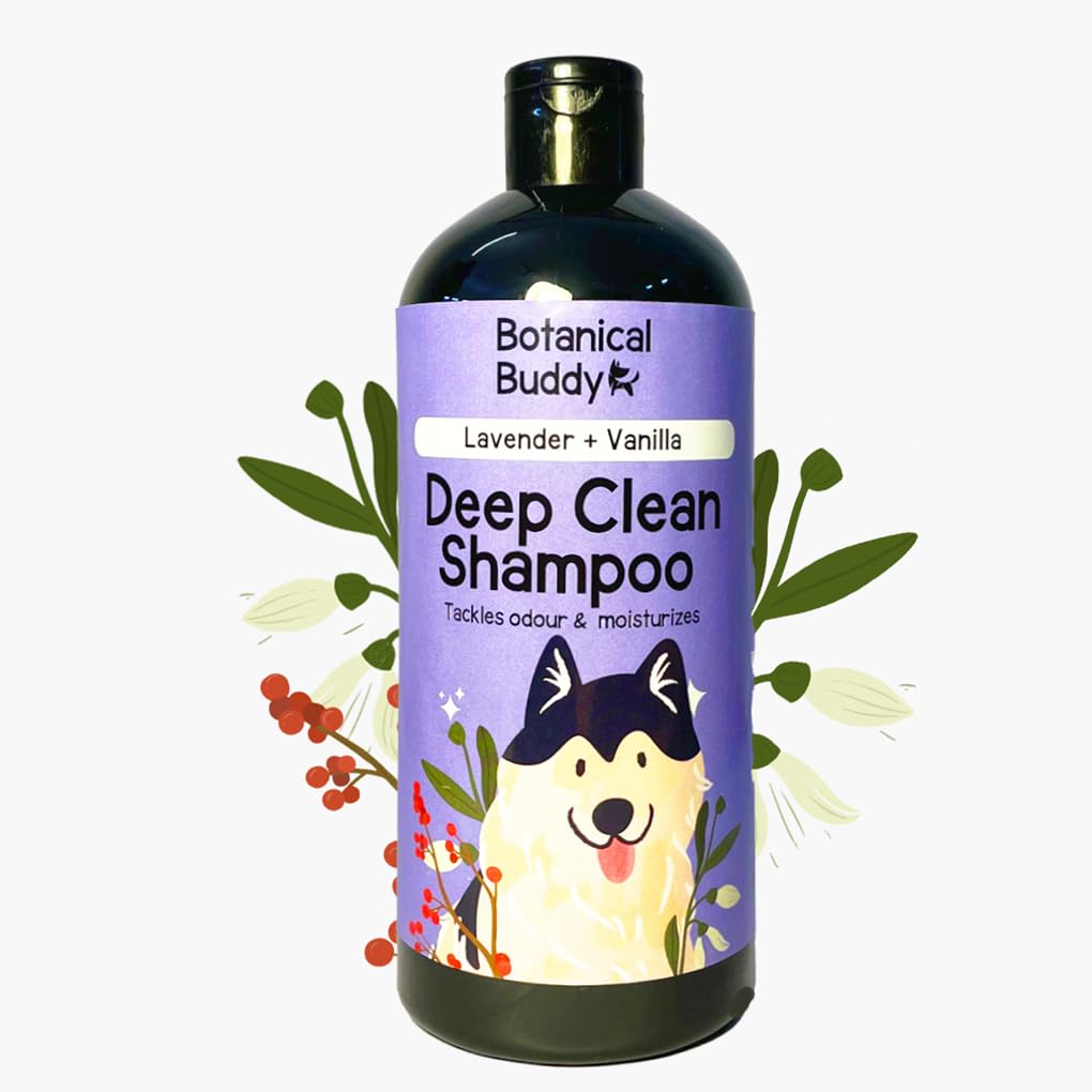 Botanical Buddy Deep Clean Natural Dog Shampoo, 500ML - with Lavender & Vanilla for Itches & Dandruff Free Pet Fur (B0C3MTTC3L) Amazon Price History, Amazon Price Tracker
