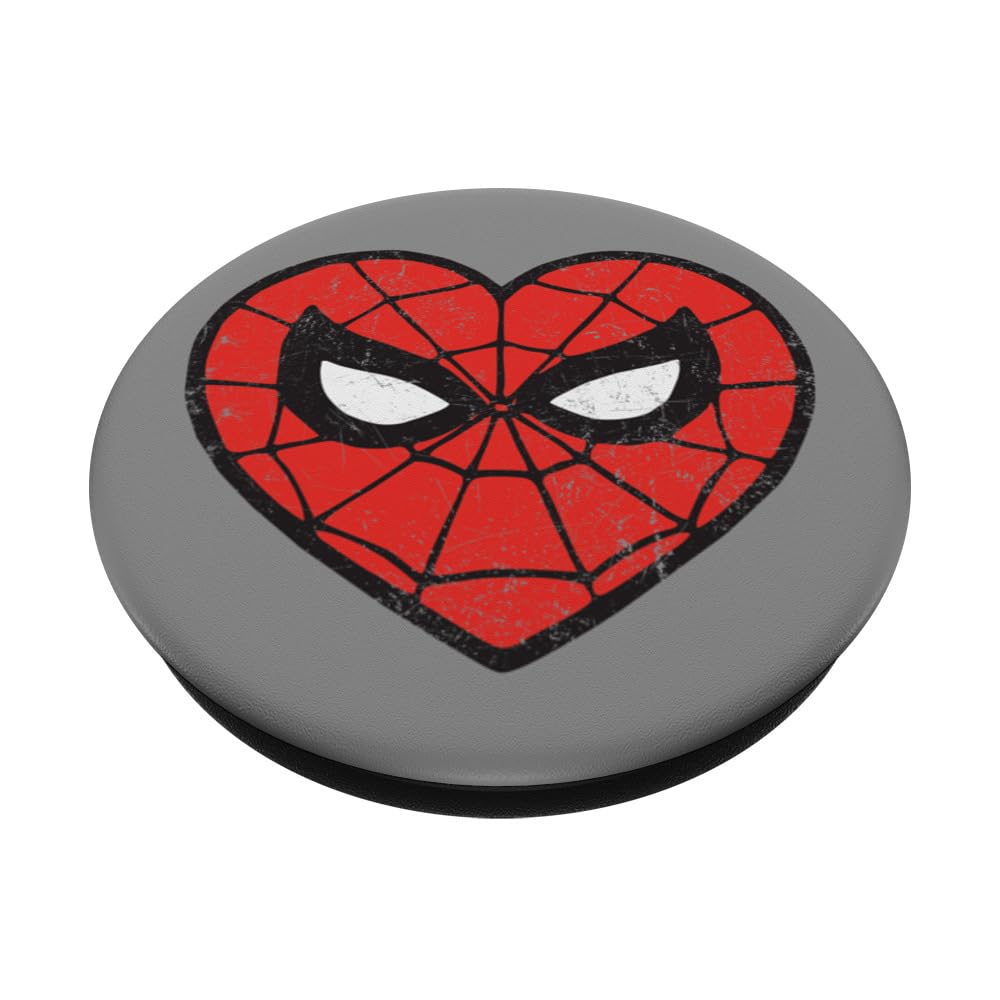 Marvel Spider-Man Heart PopSockets PopGrip Intercambiabile
