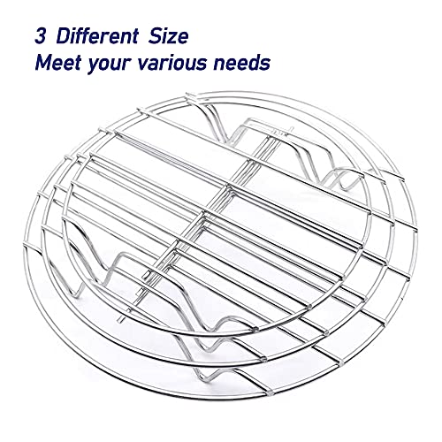 TOOYOO Multi-Purpose Stainless Steel Steamer Racks #TOP14