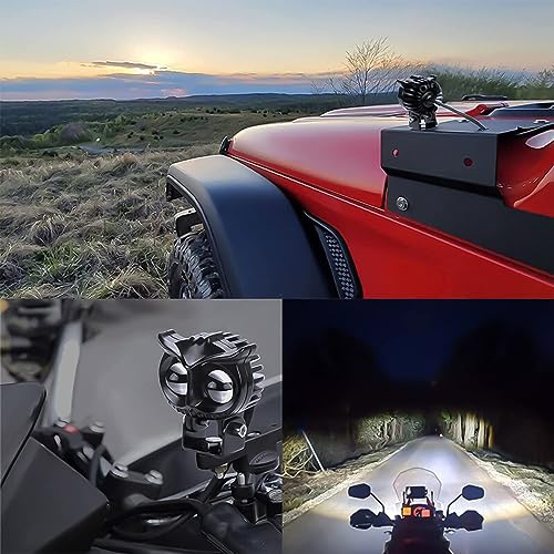 Carzex Mini Drive Owl LED Flasher Projector Fog Light - Pack of 2 - Image 4