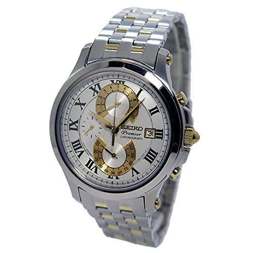 セイコー SEIKO プルミエ クロノ クオーツ SPC068P Amazon.co.jp: セイコー SEIKO プルミエ クロノ クオーツ メンズ