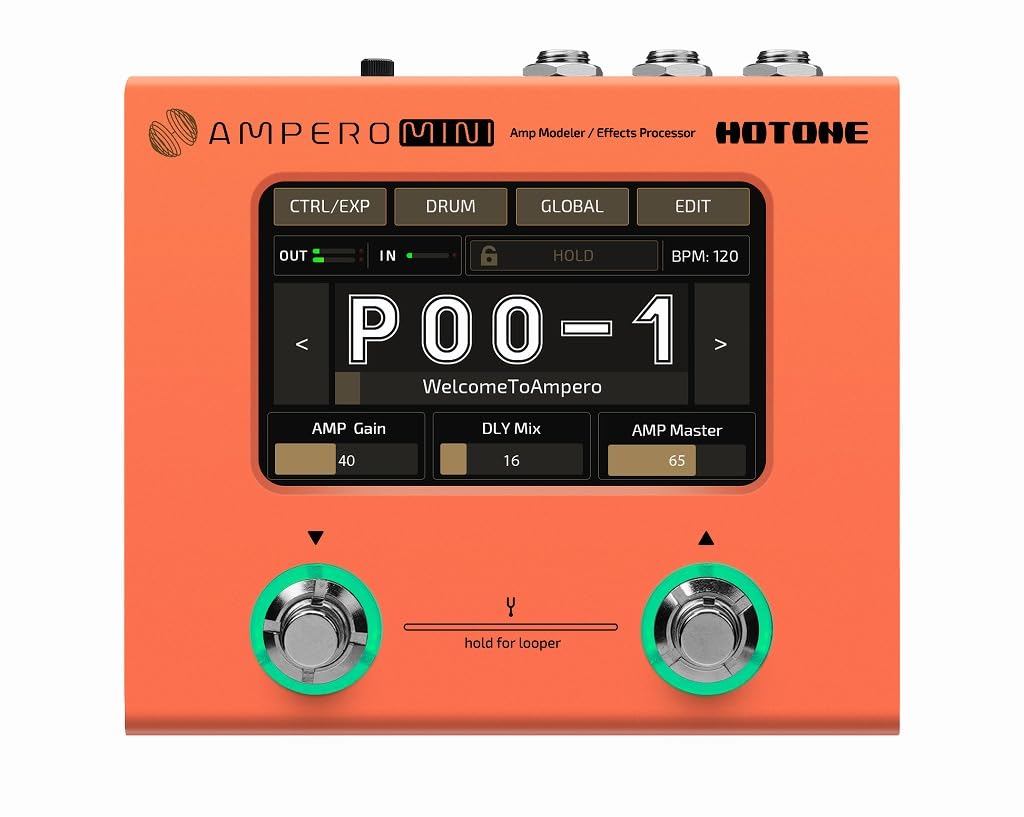 Amazon | HOTONE/AMPERO Mini Orange アンプモデラー マルチ