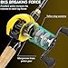 Sougayilang Baitcasting Fishing Combos, Carbon&Glass Fiber Composite 2 Piece Fishing Rods with Casting Reel- 6'0