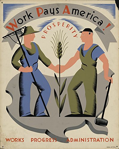 Art Déco Affiche Vintage A1 pour Habiller un Grand Mur Vide