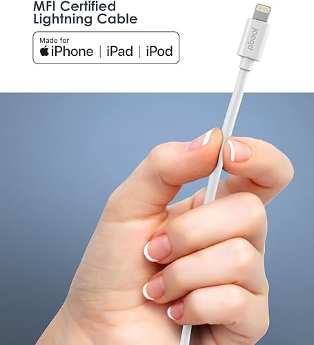 Miniatura 4 de Cargador de 20 W para iPhone y iPad, juego de cargador de pared dual USB C y USB con cable Lightning tipo C compatible con iPhone 14/13/13 Pro/13