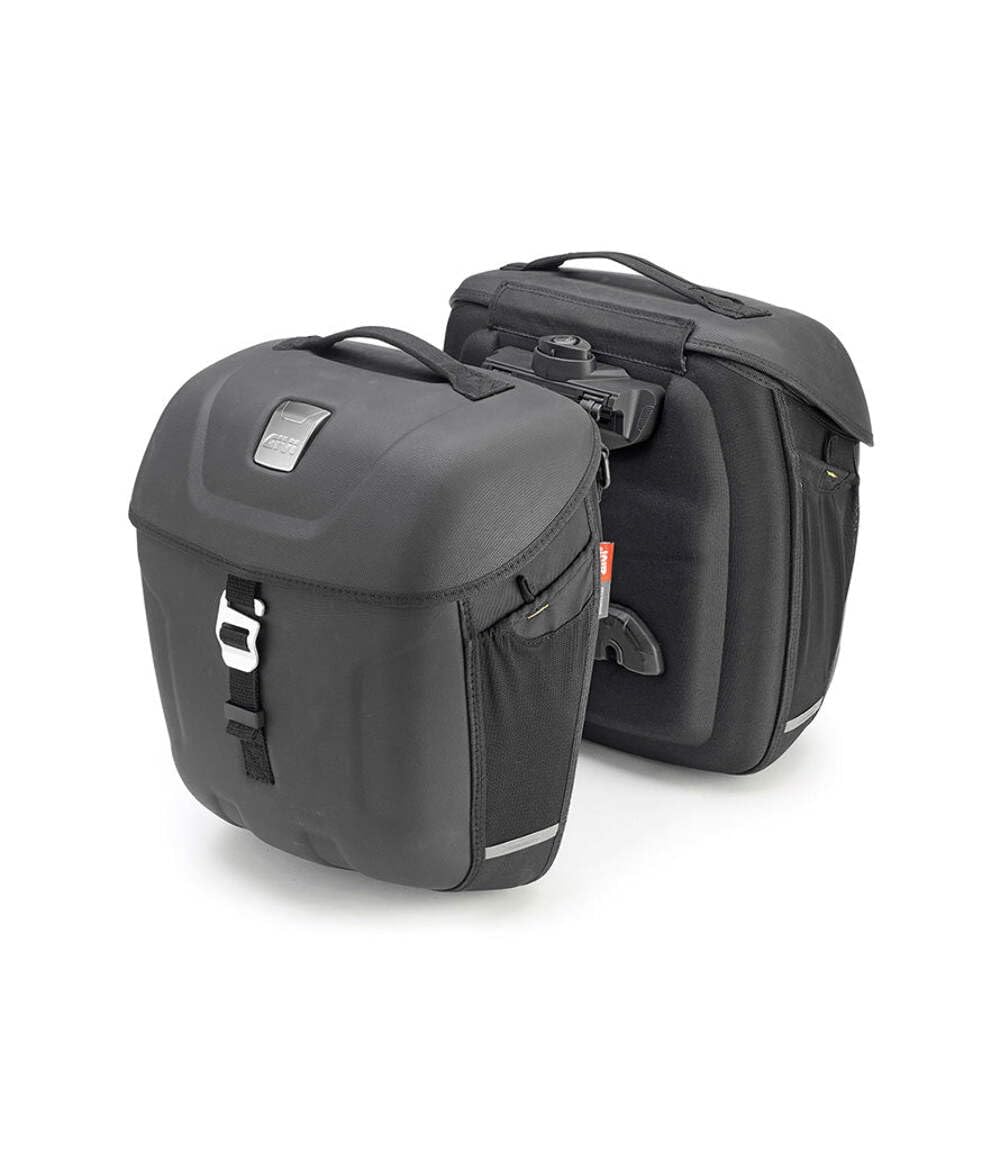 Givi Mt501 Metro-T Range - Bolsas Laterales termoformadas multilock con Capacidad de 18 L, par