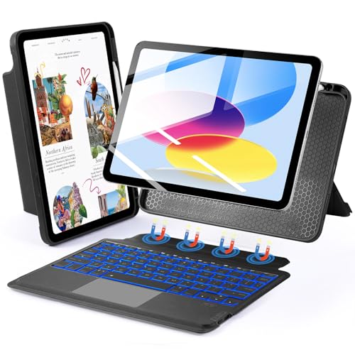 Pavé tactile et rétroéclairage pour étui clavier iPad A16 11e génération 2025