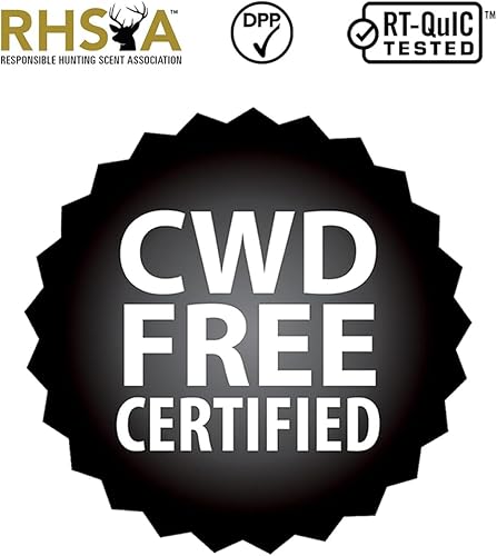 Miniatura 6 de Aroma para cazar, extracto que atrae ciervos de cola blanca, aromas de ciervo en calor y atrayentes, señuelos de raspadura falsa de Doe Pee, mechas