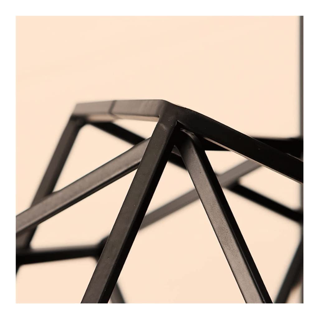 Moderne schwarze Metall-Buchstützen – geometrische dekorative Buchstützen für Regale – stilvolles, einzigartiges Design für Zuhause und Büro