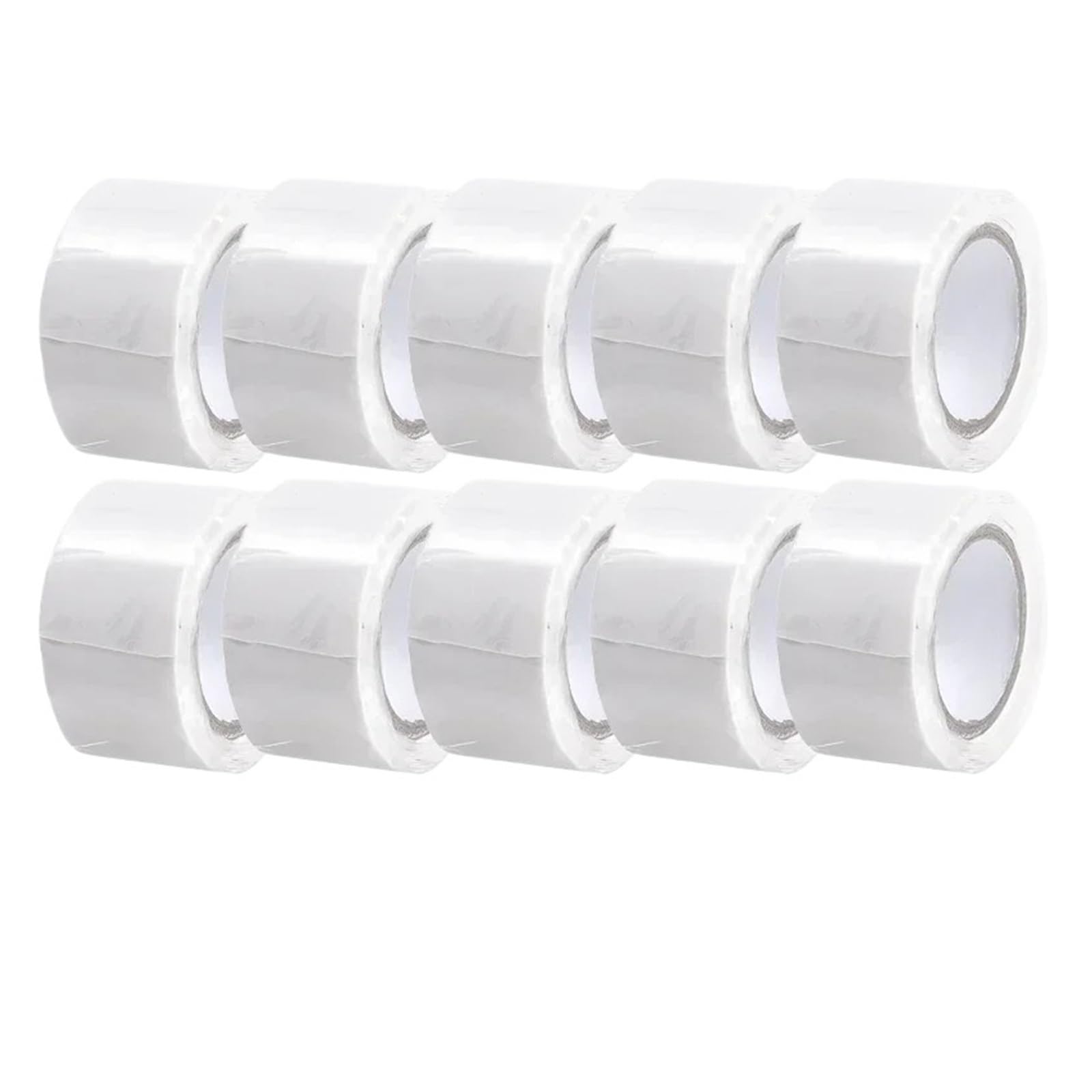 Cintas de reparación fugas tuberías agua silicona a prueba , manguera autofundible, herramientas aislantes fontaneros resistentes a altas temperaturas para reparación de tuberías(White,30M- (20Rolls))