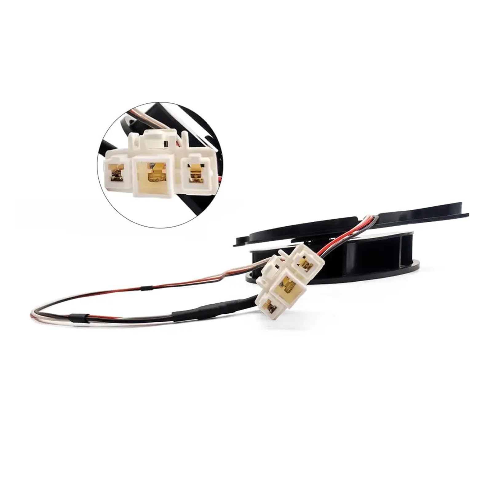 10x 12035GE-12M-YT Moteur De Ventilateur De Refroidissement De Réfrigérateur for Évaporateur À 3 Fils DC 12V 0,26A 100x100