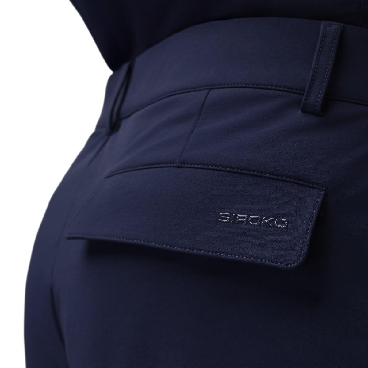 SIROKO - Pantaloncini da golf Belfry Navy