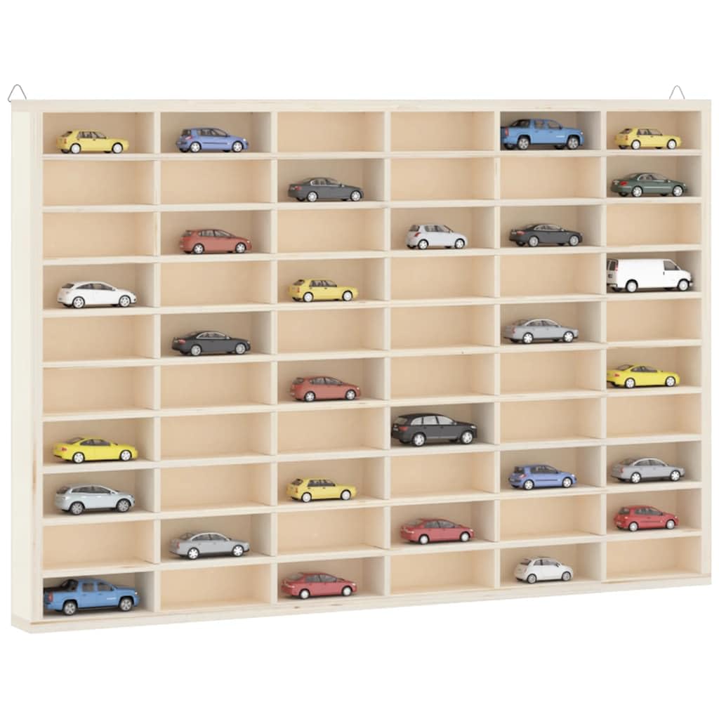 vidaXL Vetrina da Collezione in Legno con 60 Scomparti 60x4,5x40,5cm